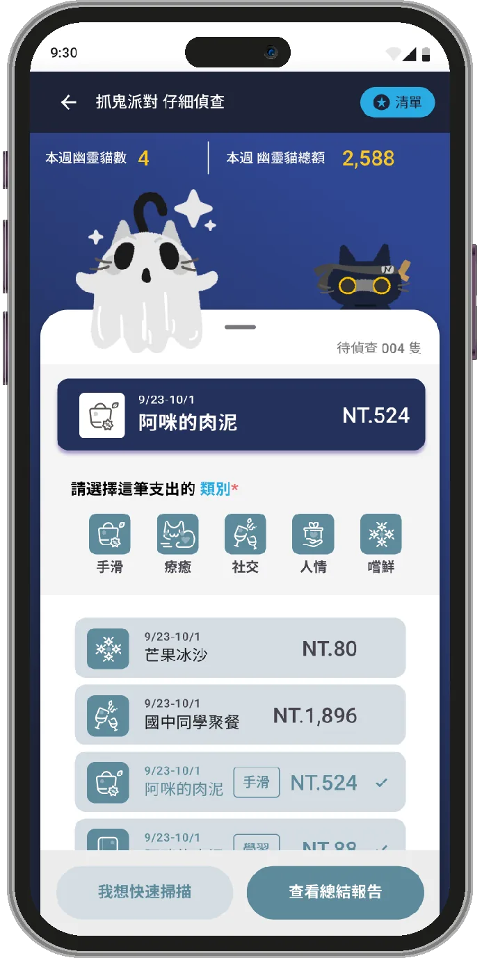 每週抓鬼派對(幽靈貓)